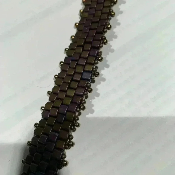 Vintage beaded bracelet, source unknown - Picture 9 of 12